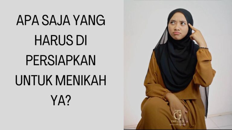 Apa Saja Persiapan Menikah