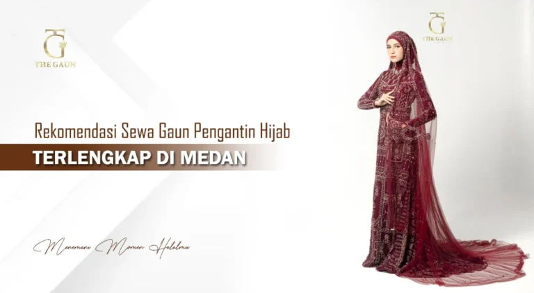 gaun pengantin hijab